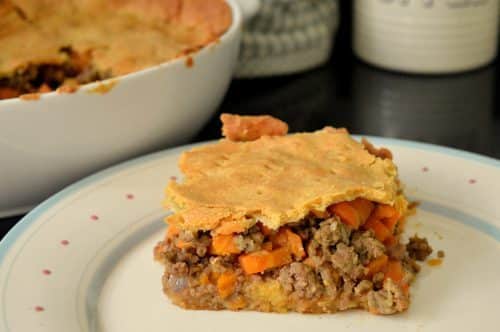 Meat And Sweet Potato Pie