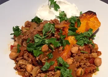 Spiced Lamb With Roasted Butternut Squash