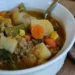 Garden Vegetable Soup With Ground Turkey