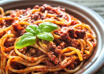 Original Italian Spaghetti Bolognese