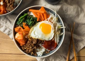 Healthy Korean Bibimbap