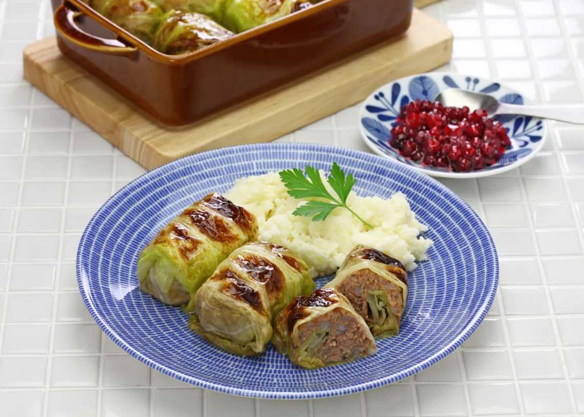 Finnish Baked Cabbage Rolls