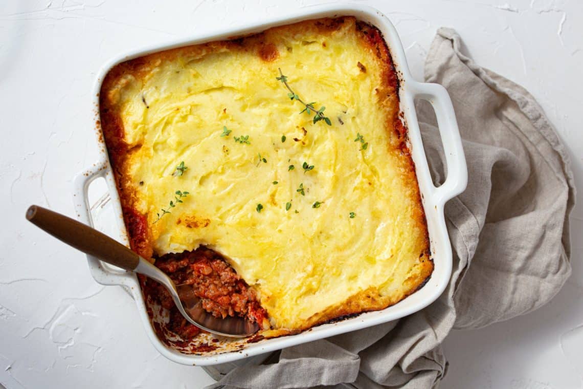 Beef And Mustard Cottage Pie