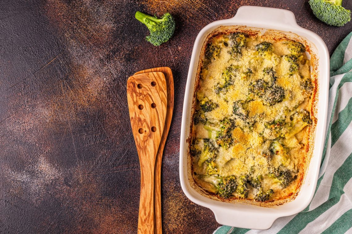 Baked Broccoli Mac And Cheese