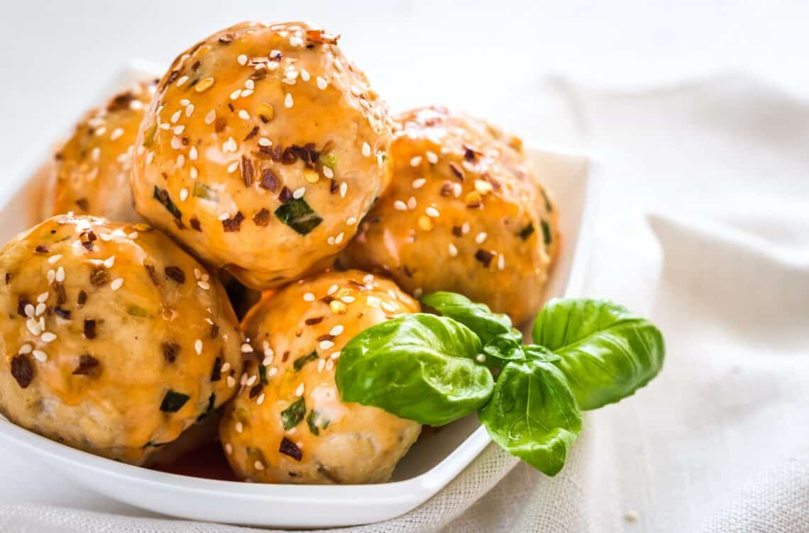 Sesame-Spiced Meatballs