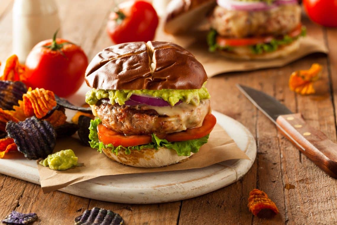 Easy Homemade Grilled Turkey Burgers