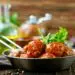 Delicious Giant Meatballs With Tomato Sauce