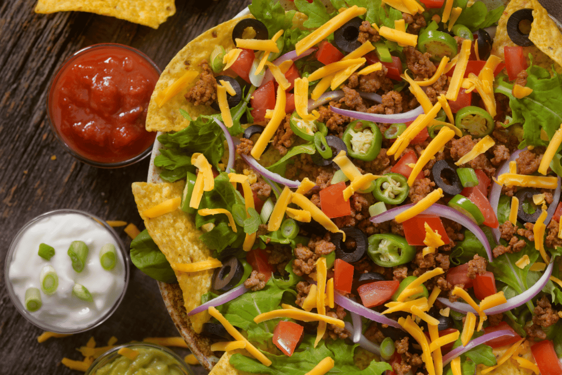 Healthy Chicken Taco Salad