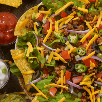 Healthy Chicken Taco Salad