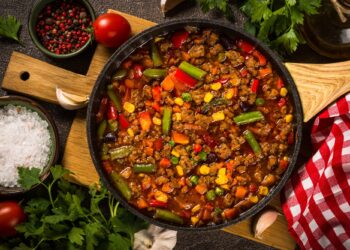 Mexican Skillet Meal With Ground Beef