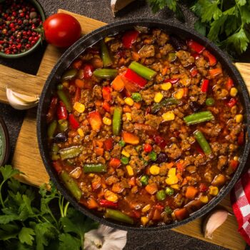 Mexican Skillet Meal With Ground Beef