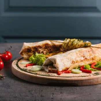 Healthy Turkey-Stuffed Burrito