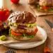 Fail-Proof Turkey Burgers Recipe On A Wooden Board