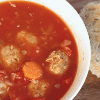 Meatball, White Bean And Kale Tuscan Soup