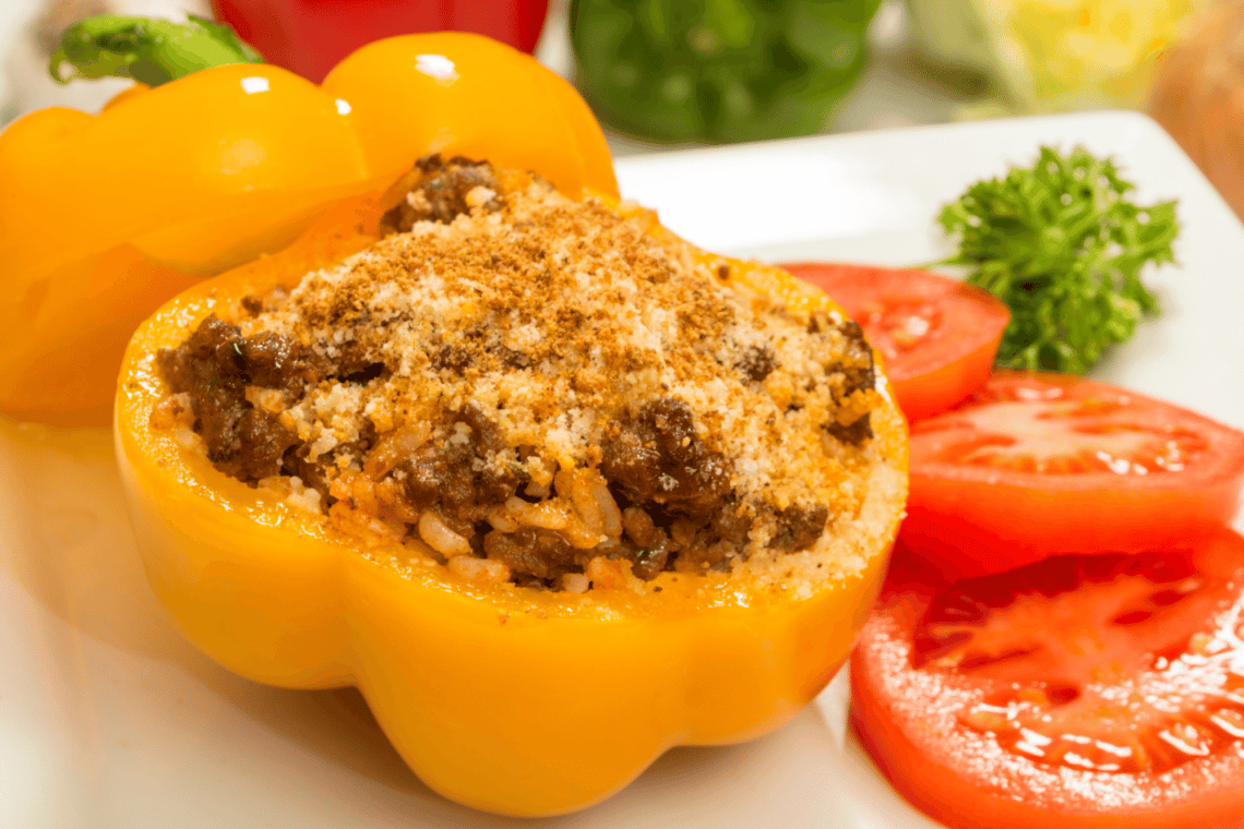 Old-Fashioned Stuffed Bell Peppers Recipe
