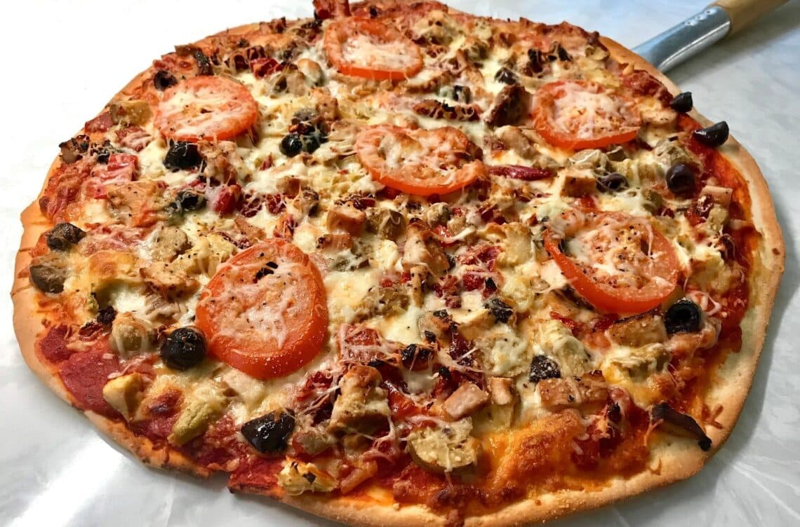 Mini Mediterranean Pizza