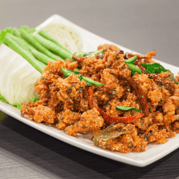 Crunchiest Asian Salad With Pork