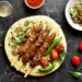 Delightful Chinese Kebabs With Vegetables