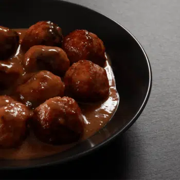 Flavorful Meatballs With Honey And Mustard Sauce Recipe
