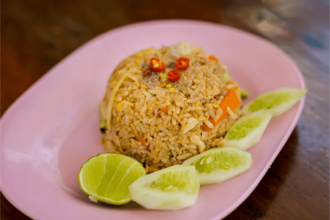 Fiery Thai Fried Rice With Egg Recipe