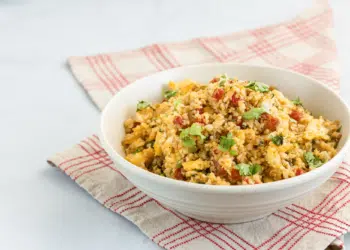 Healthy Mexican Style Cauliflower Rice Recipe