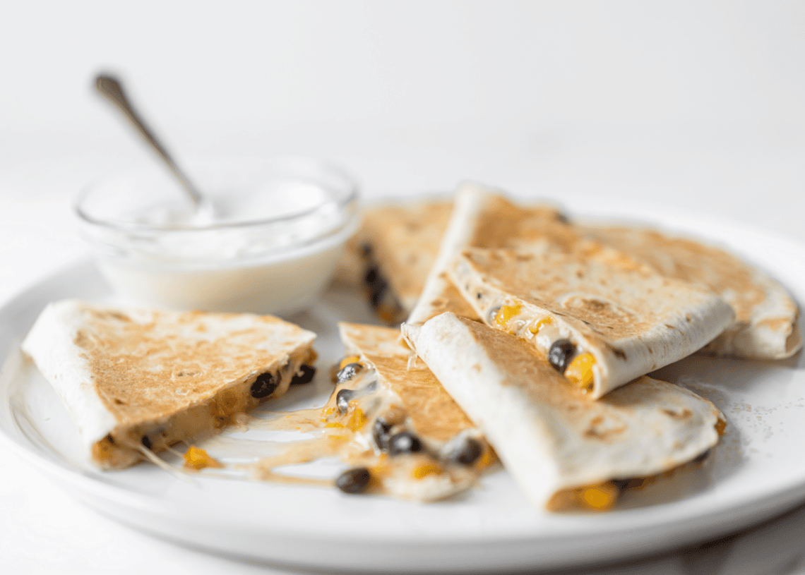 Hearty Quick And Easy Black Bean Quesadillas