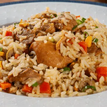 Irresistible Chicken With Spiced Rice Recipe