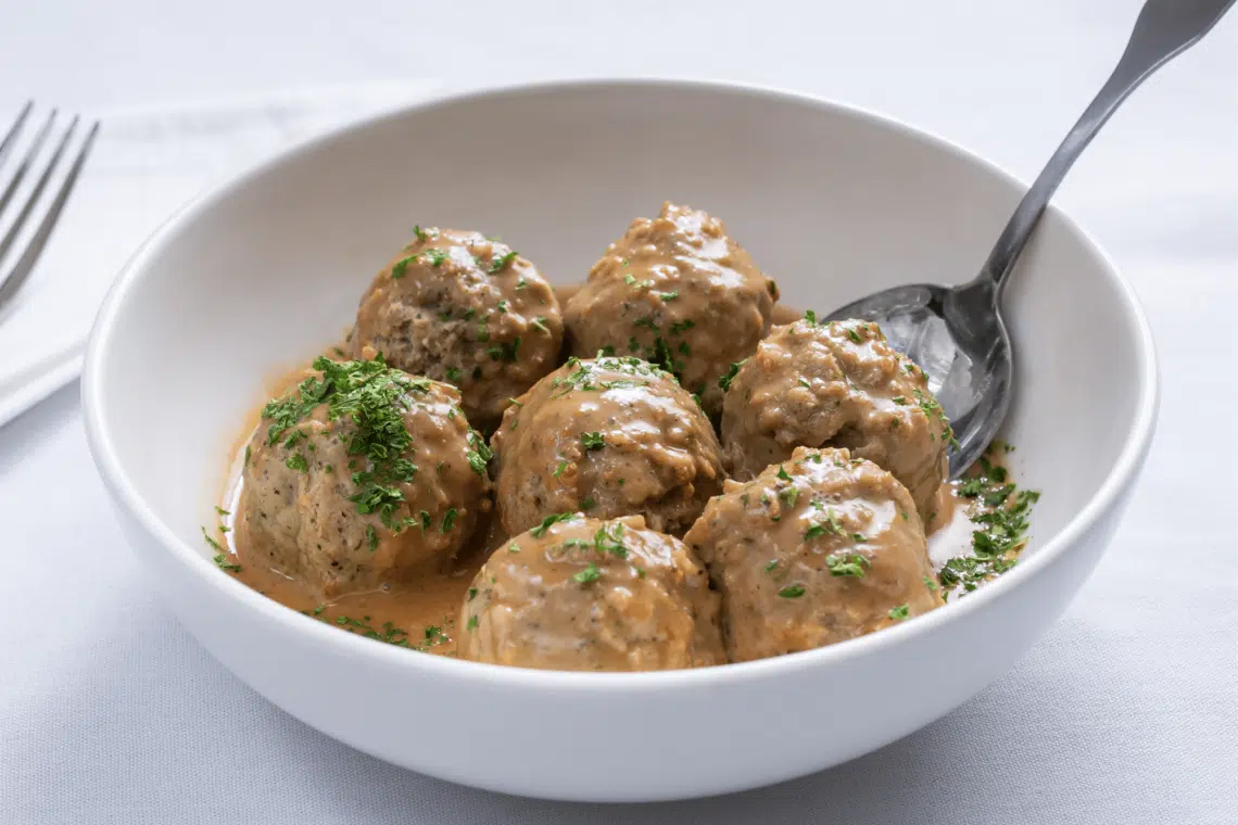 Melt-In-Your-Mouth Meatballs And Sauce