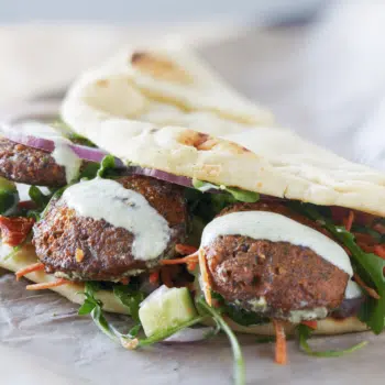 Savoury Mediterranean Turkey Falafel Tacos Recipe