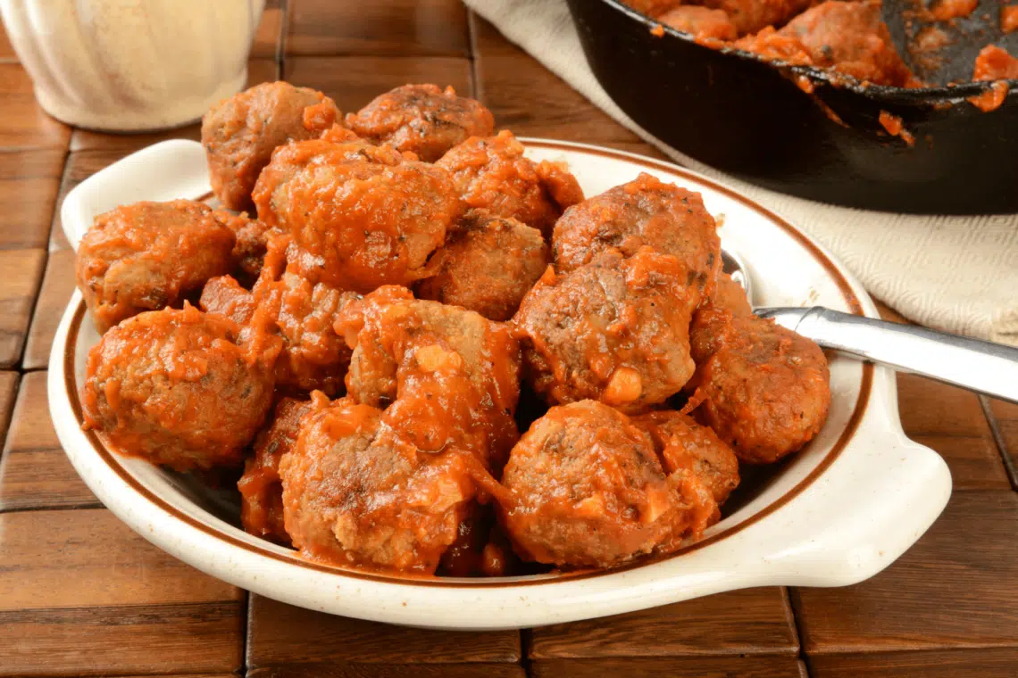 Savoury Pan-Fried Italian Meatballs