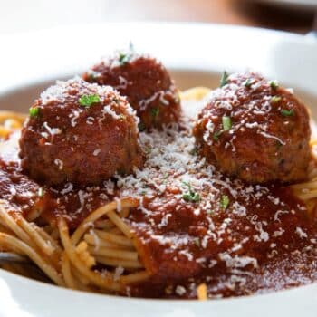 The Perfect Spaghetti And 3-Meat Meatballs