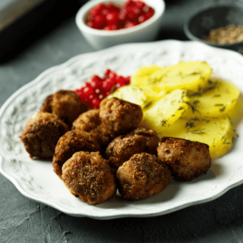 Authentic Crispy Fried Swedish Meatballs Recipe