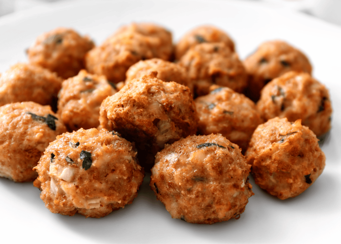 Delectable Gluten Free Turkey Quinoa Meatballs