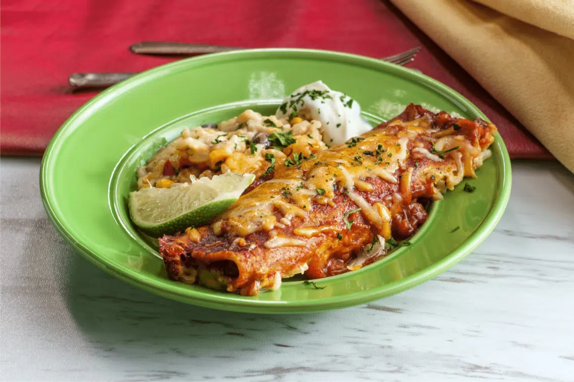 Flavourful Beef Enchiladas With Quinoa Dinner Recipe