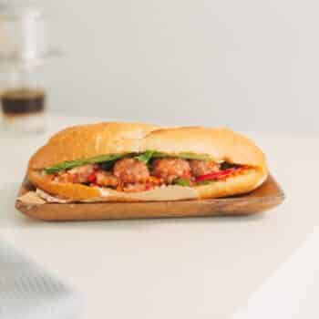 Easy Vietnamese Banh Mi Sandwich