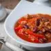 The Best Chilli Con Carne Recipe With Sliced Red Bell Pepper And Red Beans