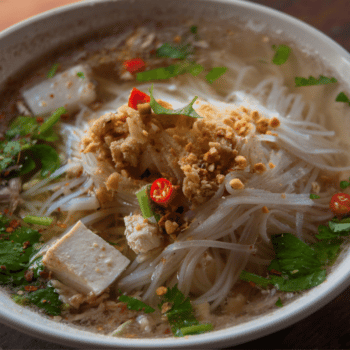 Authentic Thai Kway Teow Soup (Thai Noodle Soup) Recipe