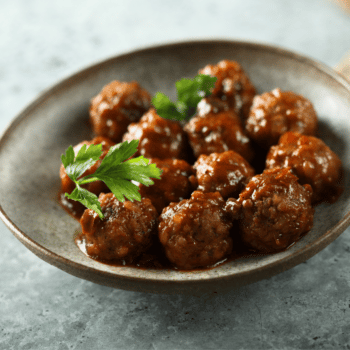 Flavourful Baked Bulgogi Lamb Meatballs With Feta Recipe