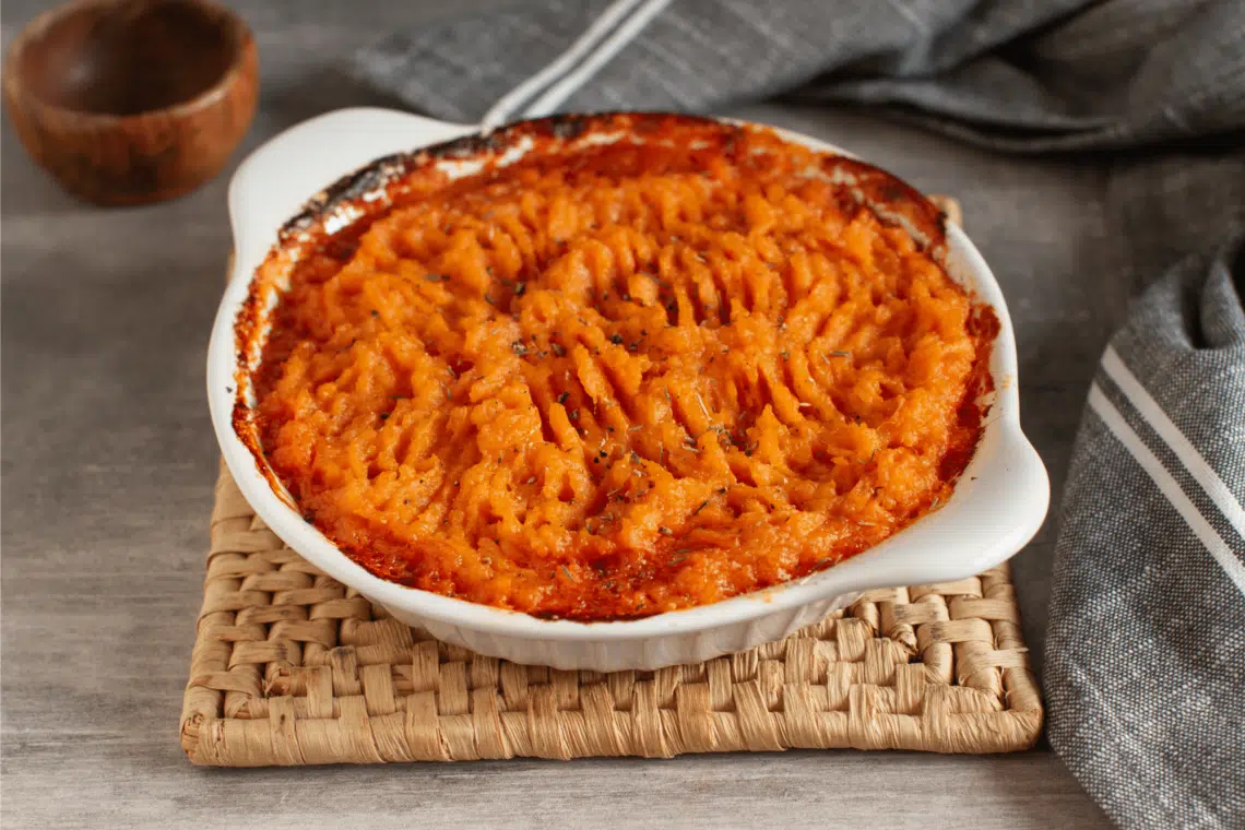 Oven-Fresh Cajun Sweet Potato Shepherd’s Pie Recipe