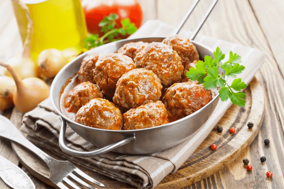 Spicy Buffalo Chicken Meatballs Recipe