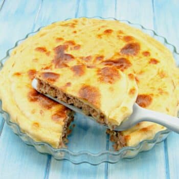 A Slice Of Rich And Tasty Beef Pie