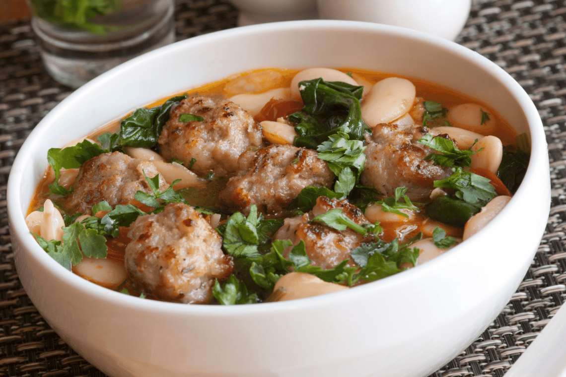 Authentic Iraqi Spinach Meatball Stew