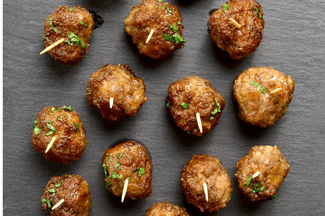 Sweet And Savoury Chicken Meatballs Recipe