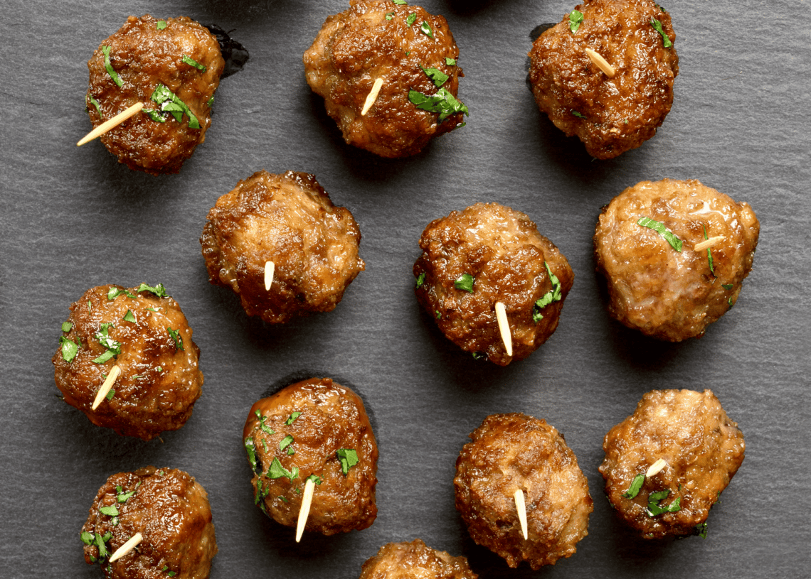 Sweet And Savory Chicken Meatballs Recipe