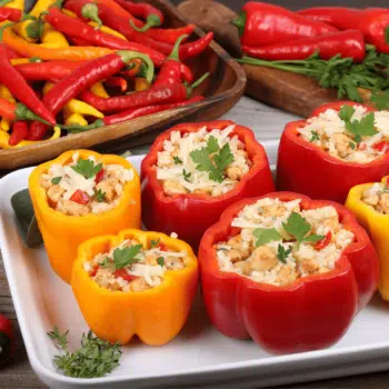 Delightful Stuffed Peppers With Quinoa And Ground Chicken