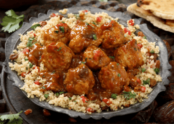 Filling Moroccan Spiced Lamb Meatballs