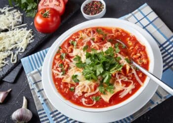 Lazy Lasagna Soup Recipe