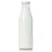 Bottle Of Milk Isolated On White Background