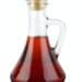 Decanter with red wine vinegar
