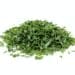 Dried parsley isolated on a white